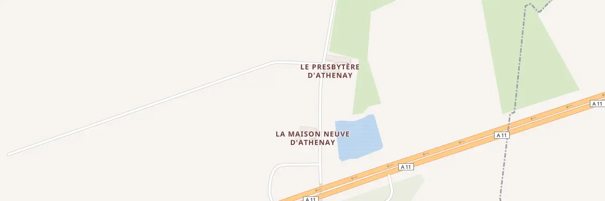 Plan du 1 La Maison Neuve à Chemiré-le-Gaudin