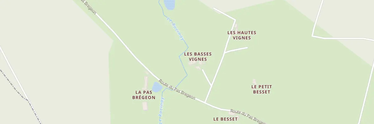 Plan du 57 Imp des Basses Vignes à Mouliherne