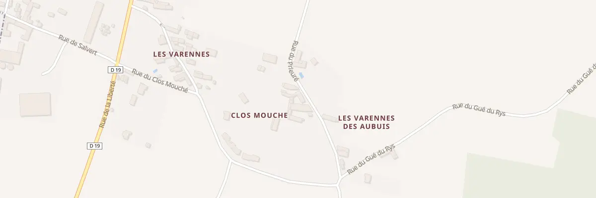 Plan du 22 Rue du Prieuré à Morton