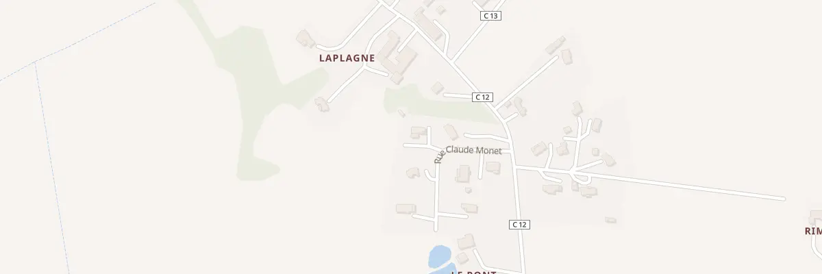 Plan du 4 Rue Claude Monet à Nogaro