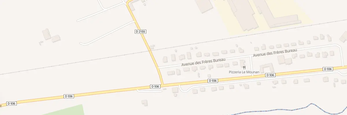 Plan du 3 Av des Frères Bureau à Castillon-la-Bataille