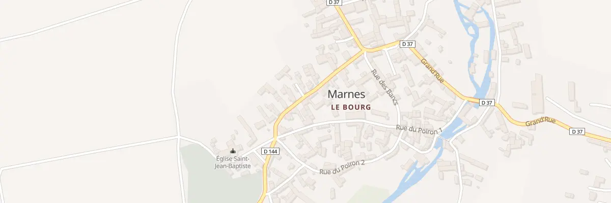 Plan du 11 Rue de l’Eglise à Marnes
