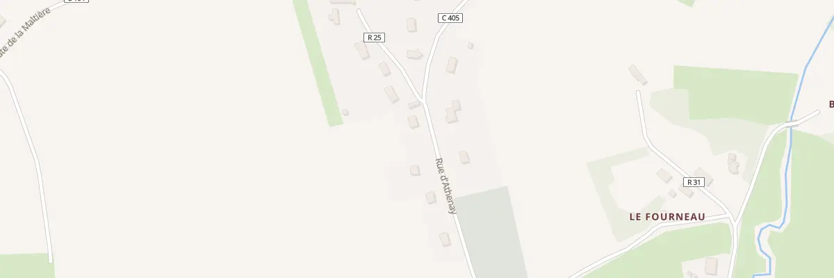 Plan du 31 Rue D Athenay à Chemiré-le-Gaudin