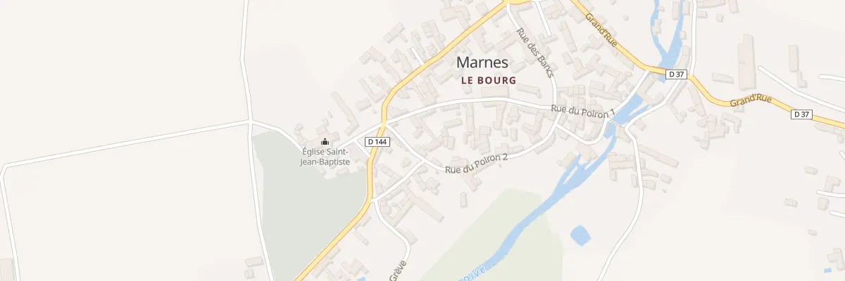 Plan du 16 Rue du Poiron II à Marnes