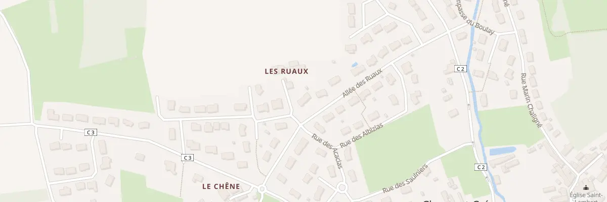 Plan du 18 All des Ruaux à Clermont-Créans
