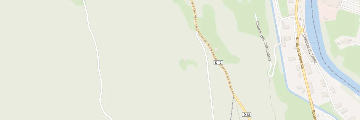 Plan du 5122 Ancizan à Sazos