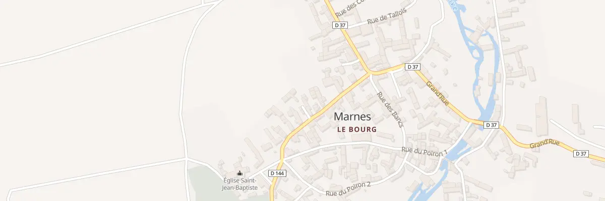 Plan du 1 Imp de l’Eglise à Marnes