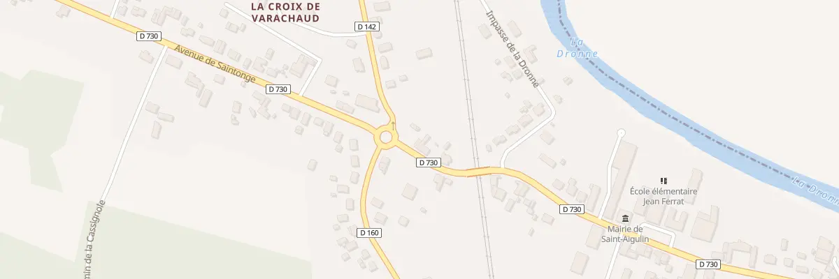 Plan du 18 Av de Saintonge à Saint-Aigulin