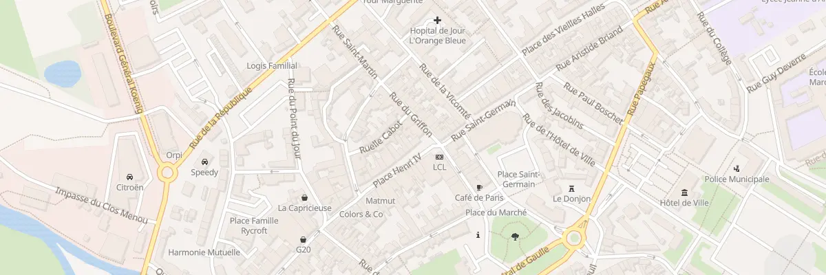 Plan du 14 Rle Cabot à Argentan