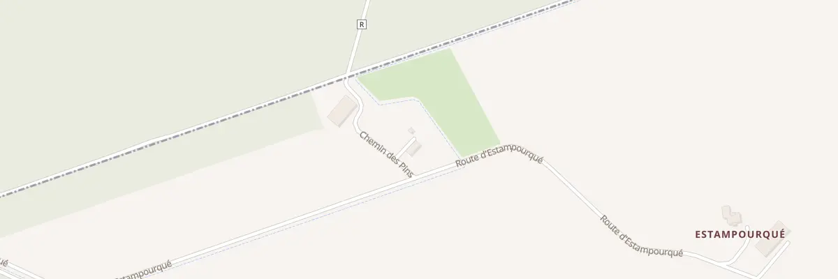 Plan du 2 Che des Pins à Herré