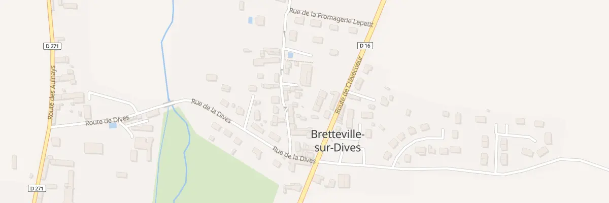 Plan du 12 Rue Joseph Lepetit Bretteville à Saint-Pierre-en-Auge
