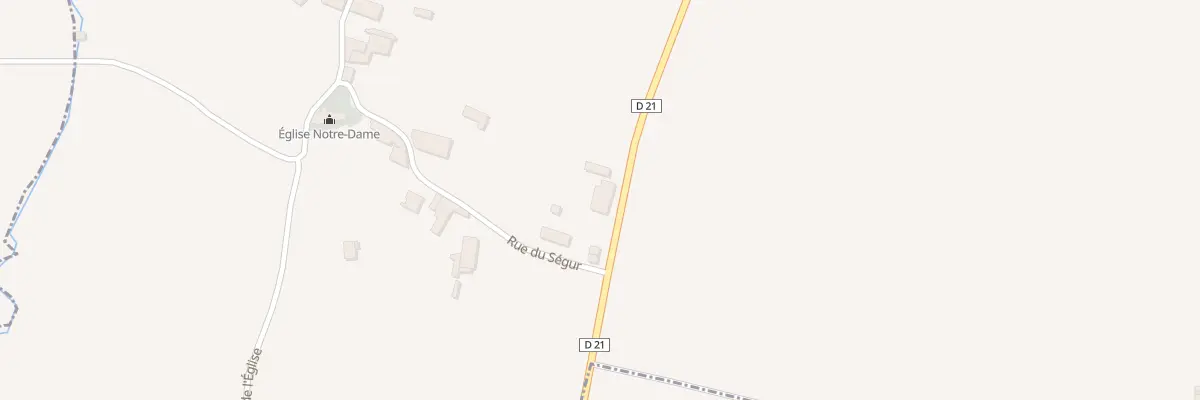 Plan du 1 Le Bourg Nord à Landerrouet-sur-Ségur