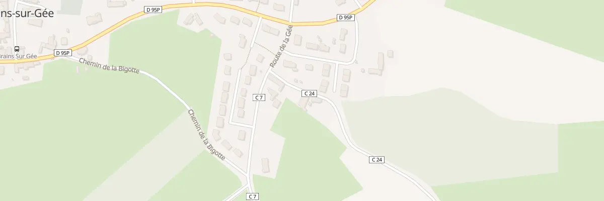 Plan du 5096 La Houdiniere à Brains-sur-Gée