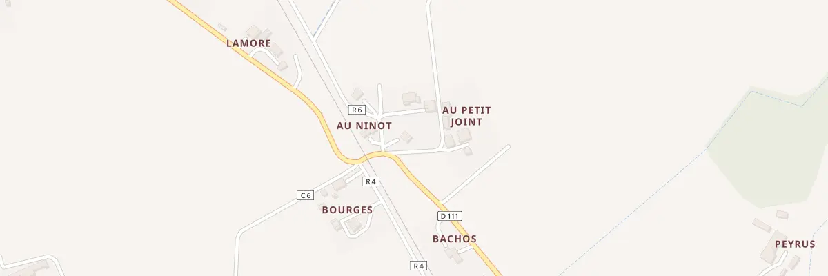 Plan du 5004A Au Ninot à Urgosse