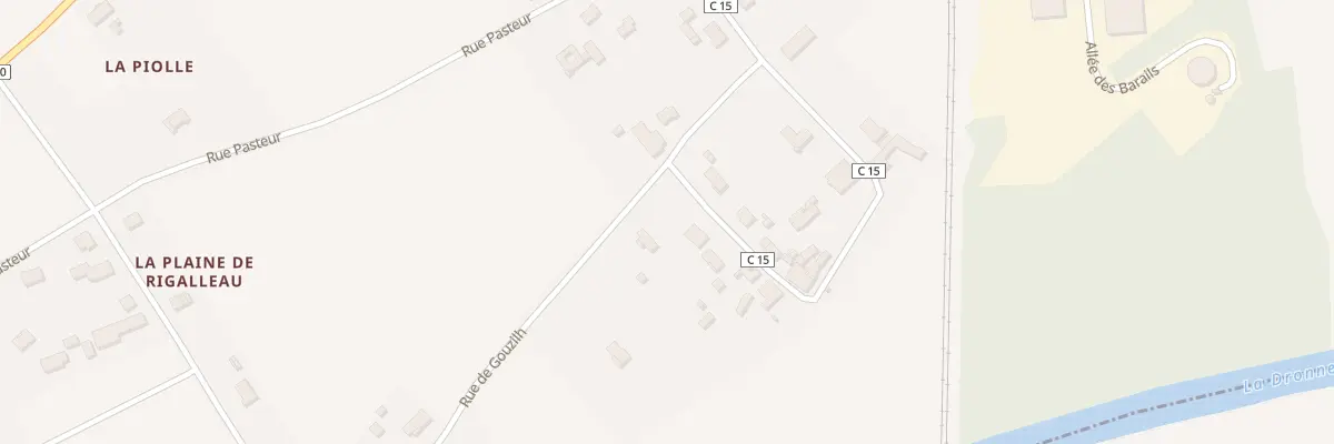 Plan du 5781 Rigalleau à Saint-Aigulin