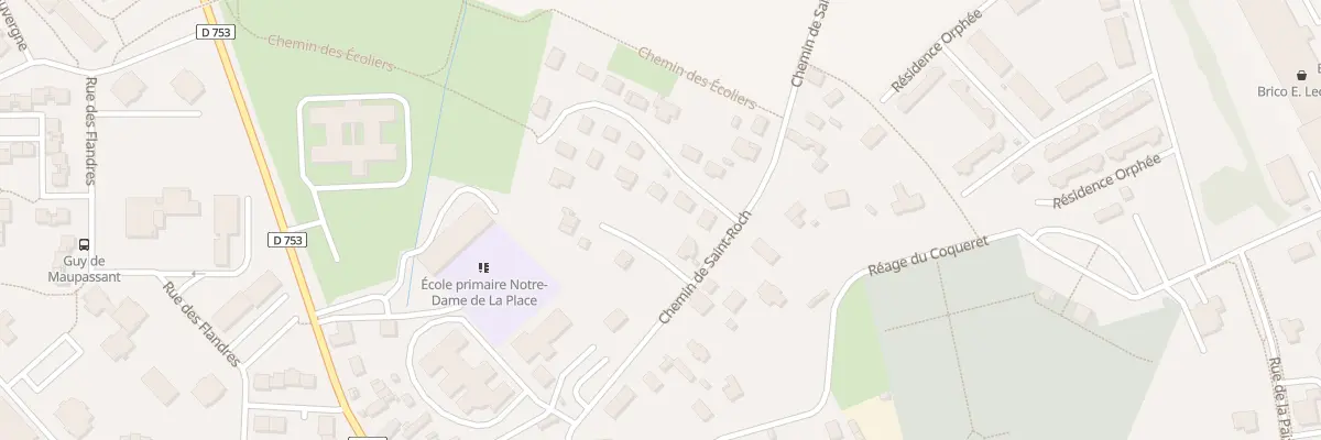 Plan du 3 Rue des Vallees à Argentan