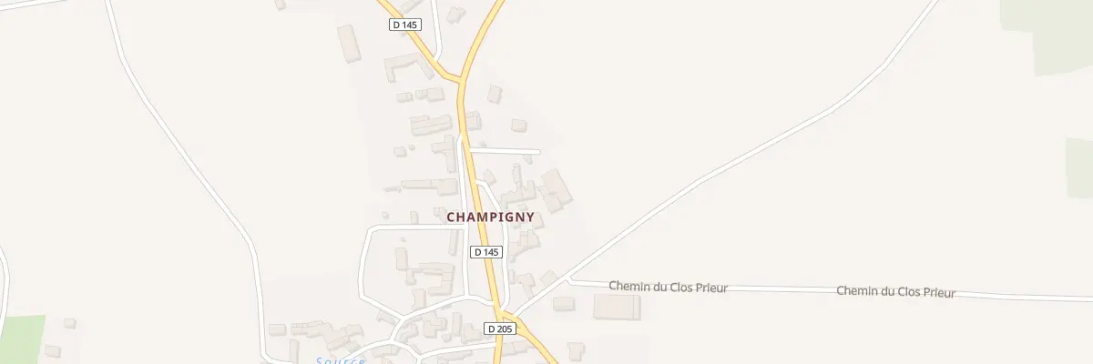 Plan du 9 Pl de la Paleine à Souzay-Champigny