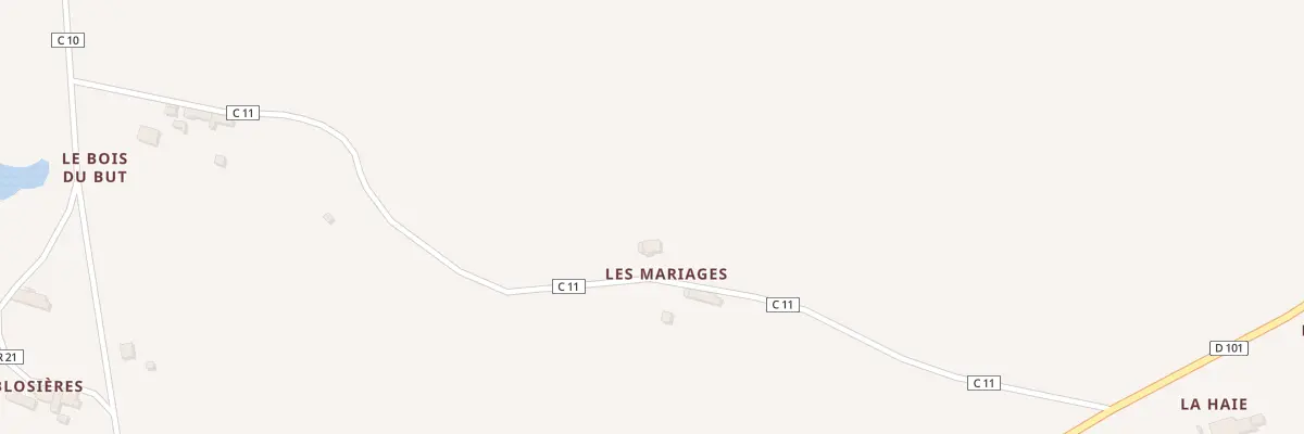 Plan du 328 Rte du Bois du But à Mieuxcé