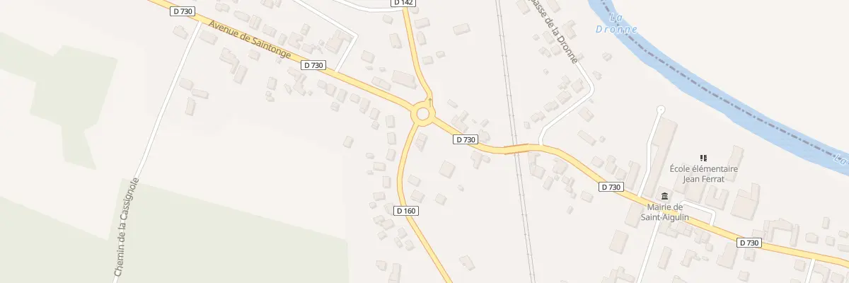 Plan du 5 Rue des Girondins à Saint-Aigulin