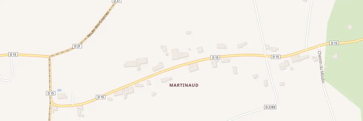 Plan du 8B Martinaud à Mesterrieux