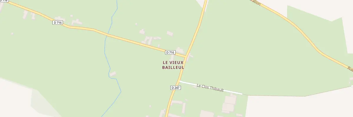 Plan du 29 Rte de Montabard à Bailleul