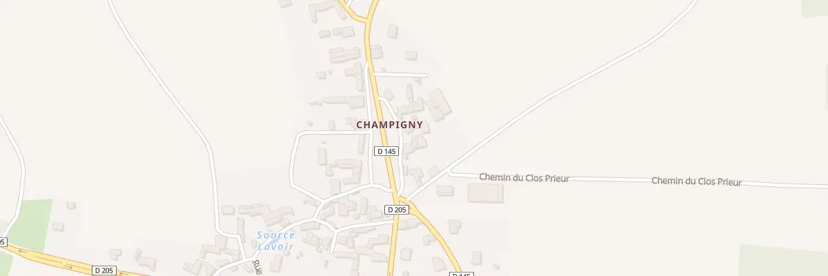 Plan du 13 Pl de la Paleine à Souzay-Champigny