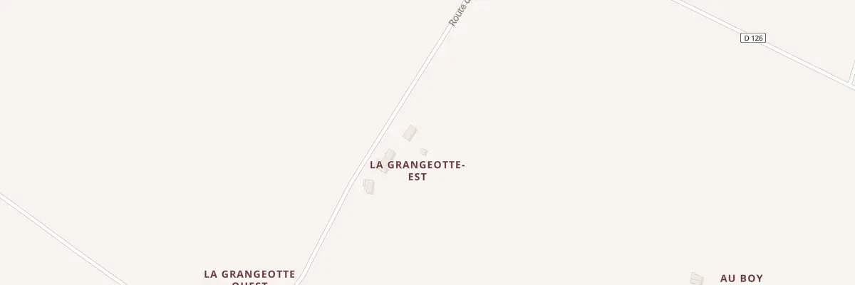 Plan du 296 Rte de la Grangeotte à Ruch