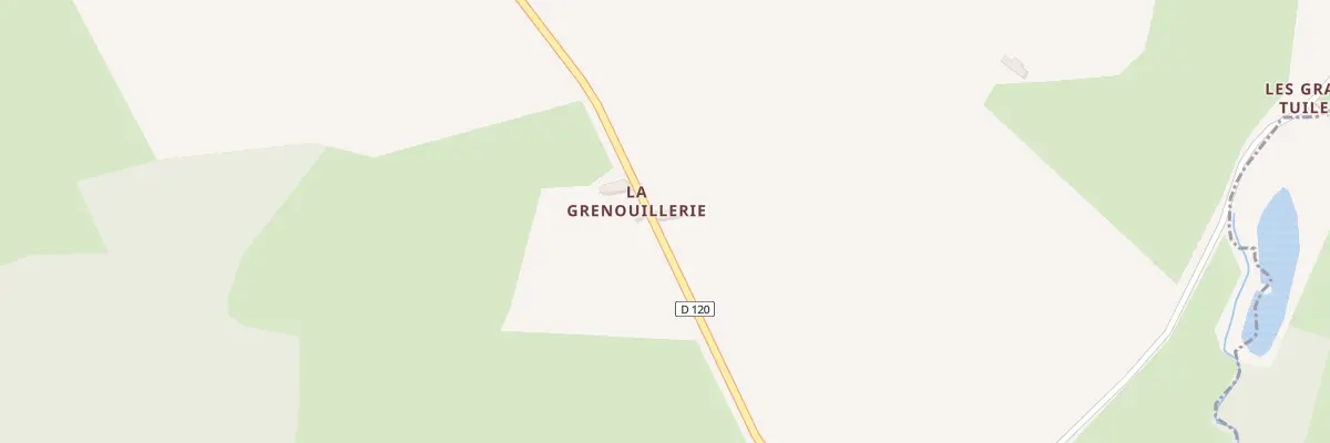 Plan du 5111 La Grenouillerie à Montreuil-le-Chétif