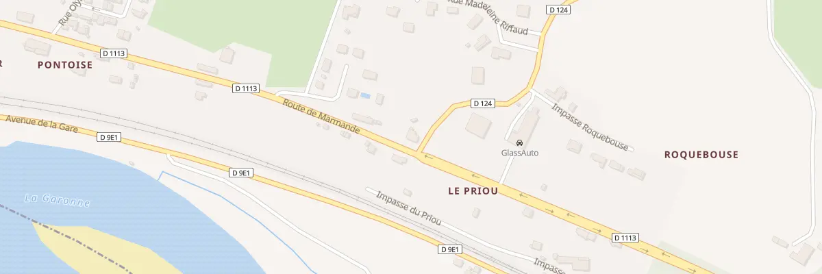 Plan du 12 Rte de Marmande à La Réole