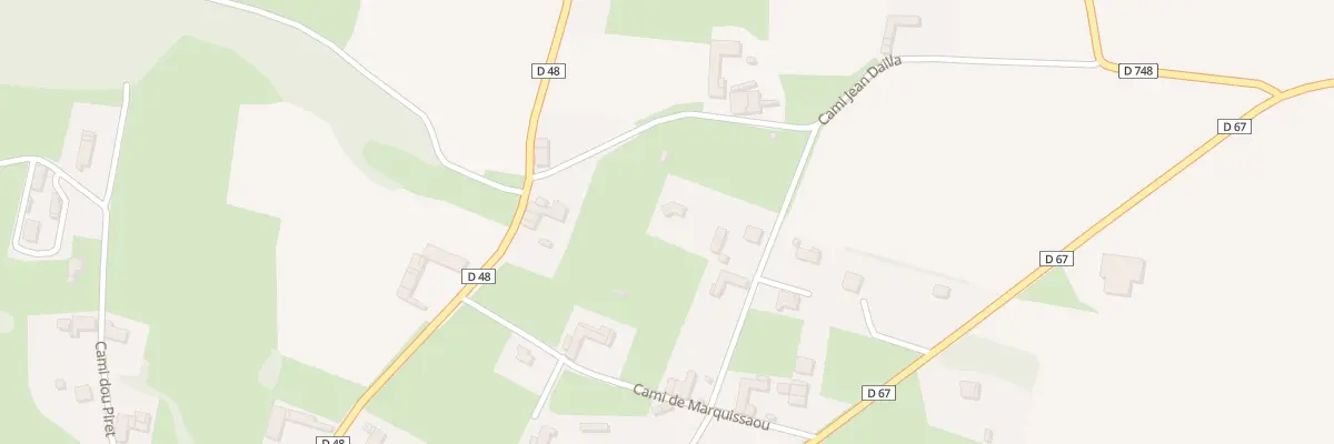 Plan du 7 Che de la Lande du Bosc à Lascazères