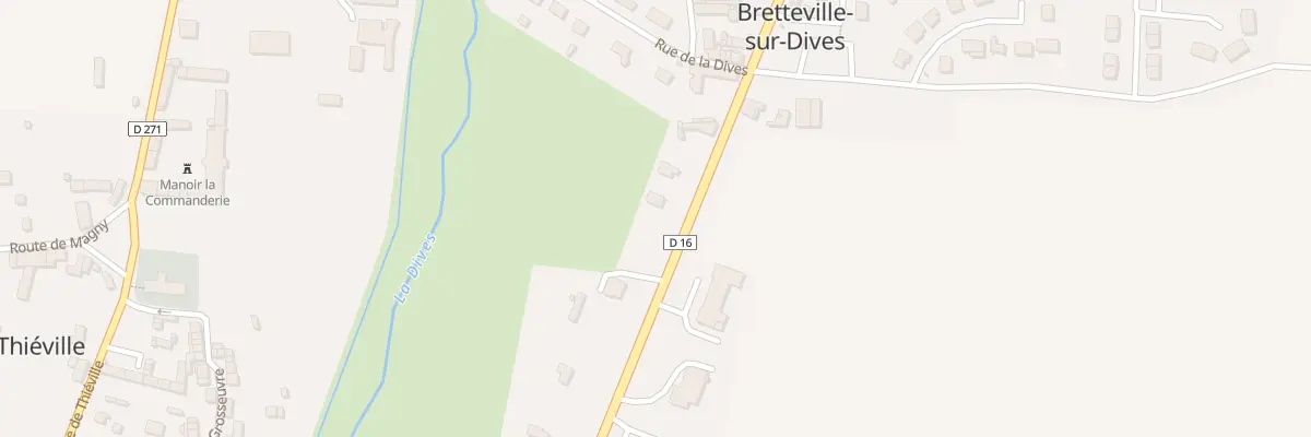 Plan du 20 Rte de Crevecoeur -Bretteville à Saint-Pierre-en-Auge