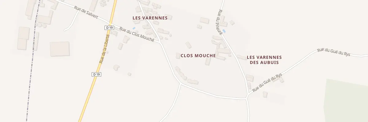 Plan du 11 Rue du Clos Mouche à Morton