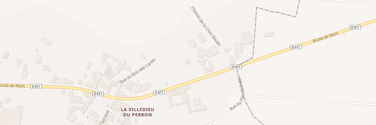 Plan du 53 Rte de Niort à Pamproux