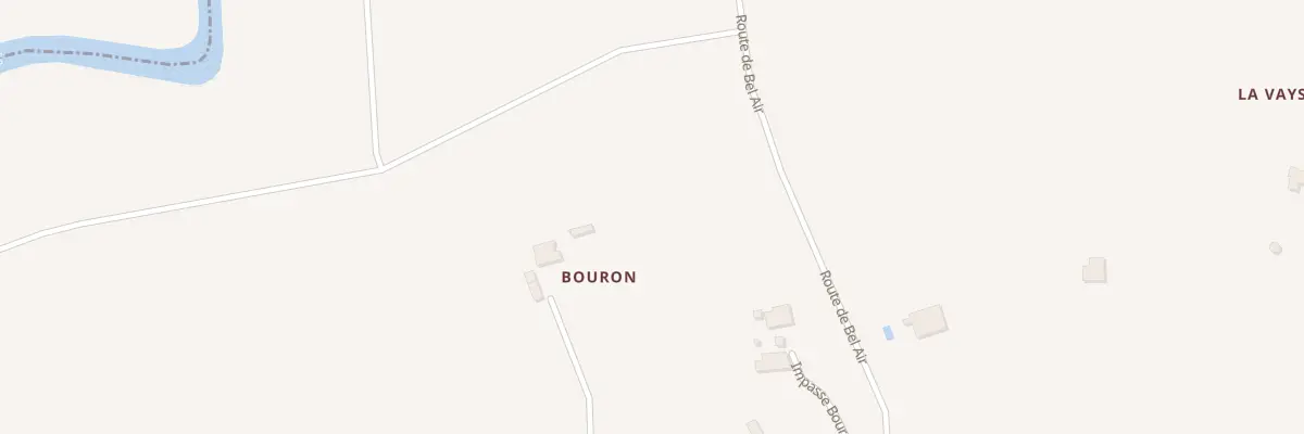 Plan du 4 Bouron à Loubens