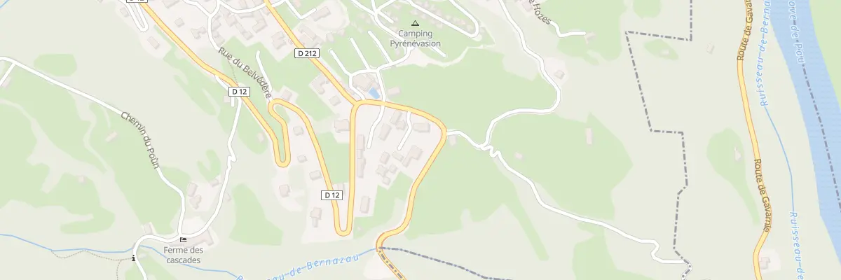 Plan du 5137 Bisens à Sazos
