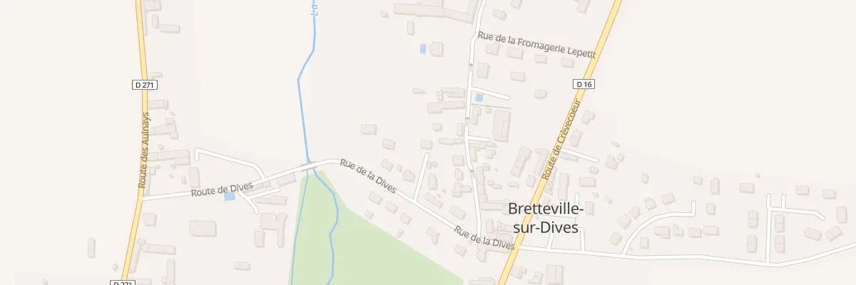 Plan du 2 Imp de la Dives -Bretteville- à Saint-Pierre-en-Auge
