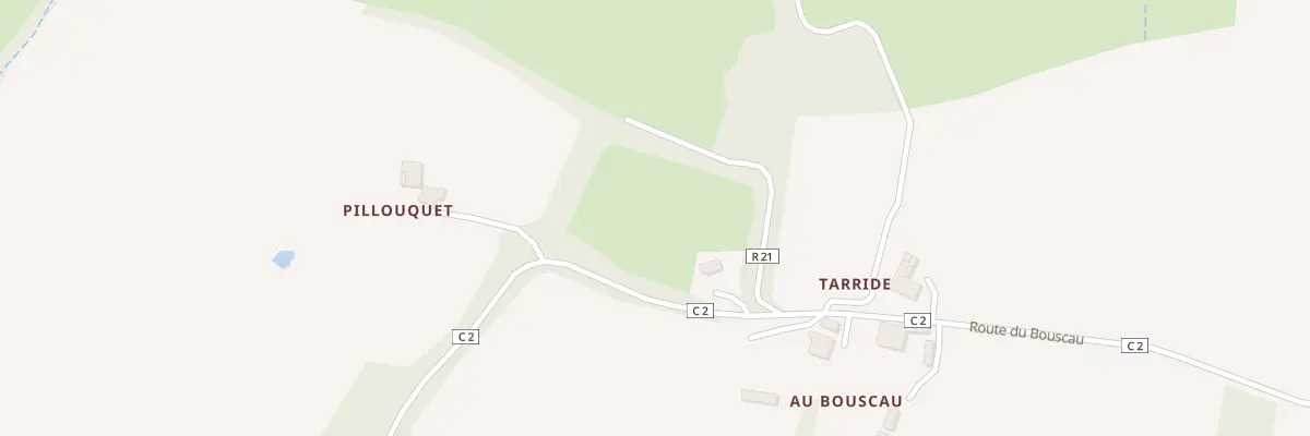 Plan du 962 Rte du Bouscau à Sainte-Christie-d’Armagnac