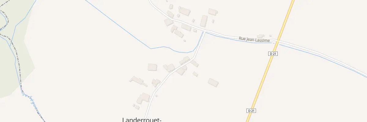 Plan du 29 Le Bourg Nord à Landerrouet-sur-Ségur
