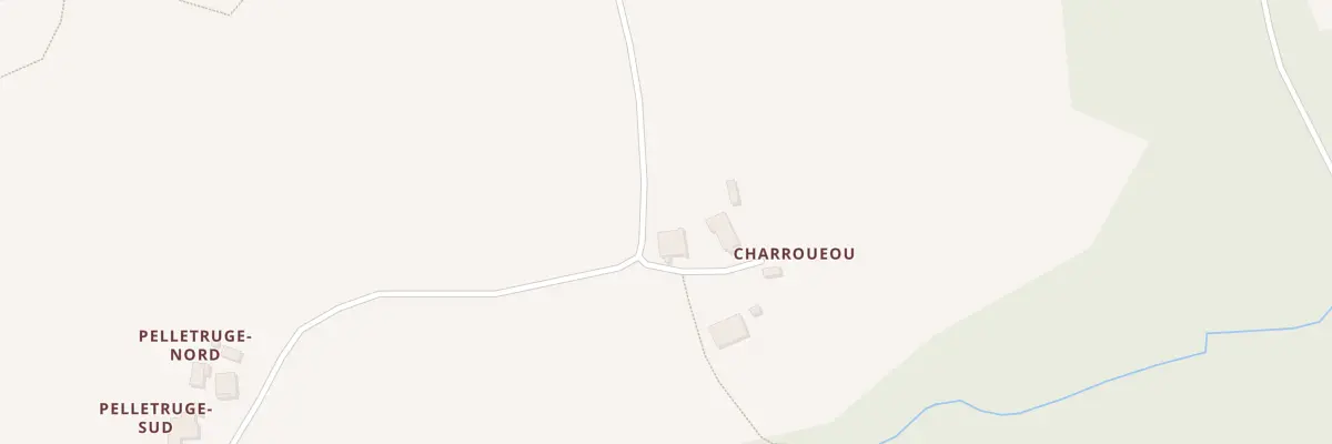 Plan du 1 Charroueou à Sigalens