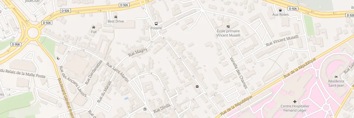 Plan du 67B Rue de la Poterie à Argentan