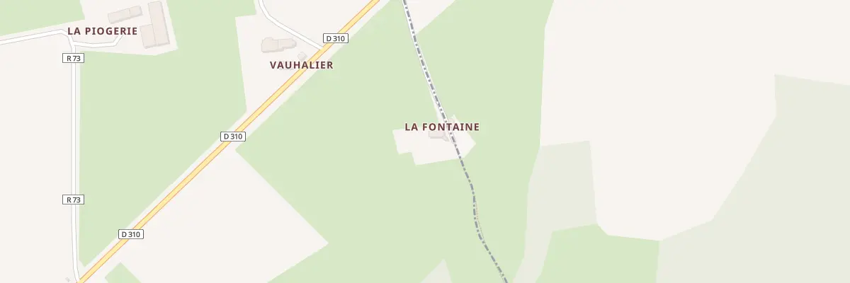 Plan du 5090 La Fontaine à Montreuil-le-Chétif