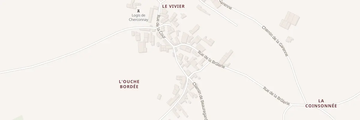 Plan du 5123 Le Vivier à Longré
