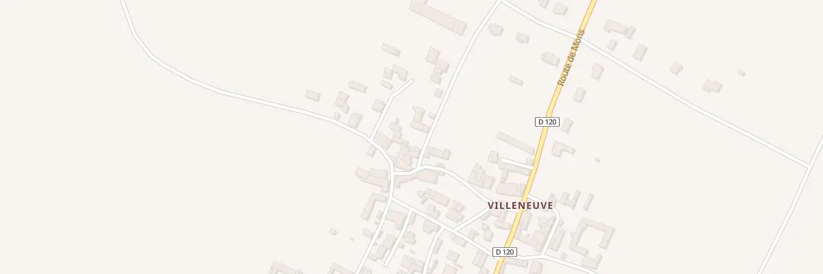 Plan du 57 Rue des Vieux Jardins à Mons