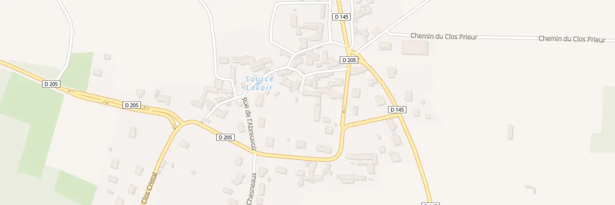 Plan du 5 Rue des sources à Souzay-Champigny