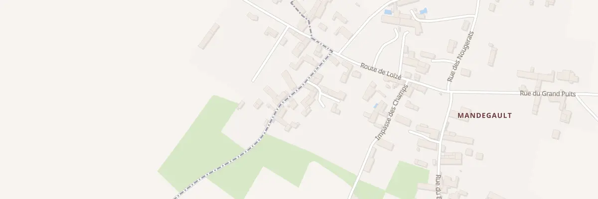 Plan du 5243 Rue de la Pompe Mandegault à Melleran