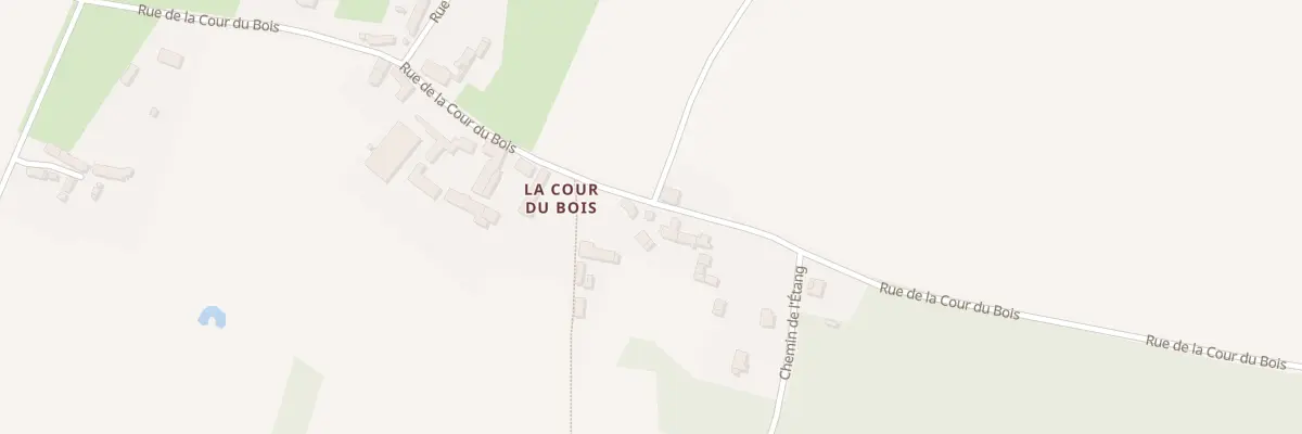 Plan du 53A La Cour du Bois à Boischampré