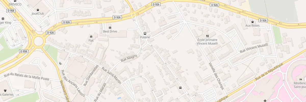 Plan du 81 Rue de la Poterie à Argentan