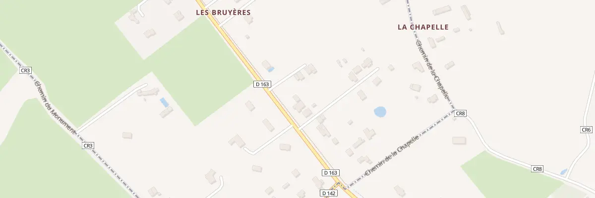 Plan du 5061 Les Bruyeres à Auberville