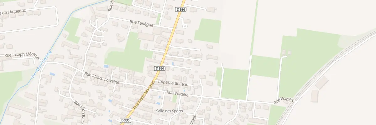 Plan du 3 Imp Molière à Ossun