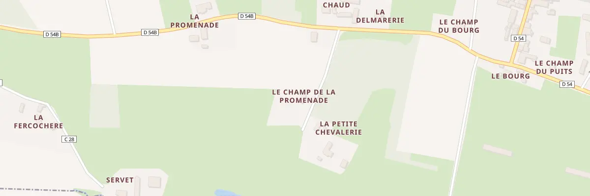 Plan du 5222 La Promenade à Courcelles-la-Forêt
